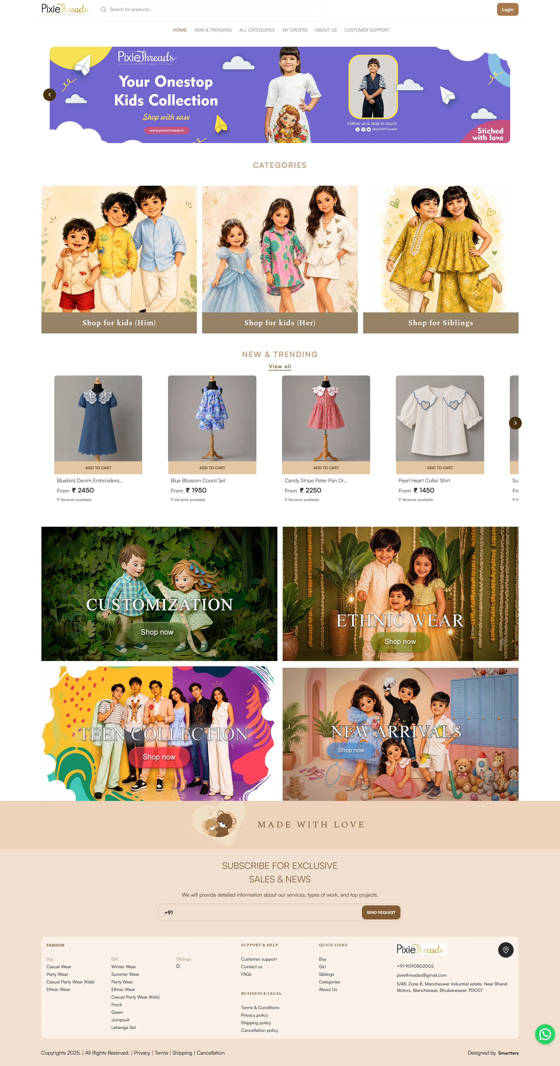 Pixi Threads